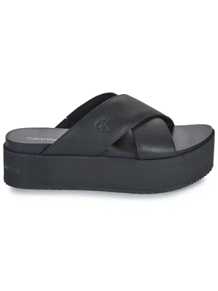 Šľapky Calvin Klein Jeans čierna