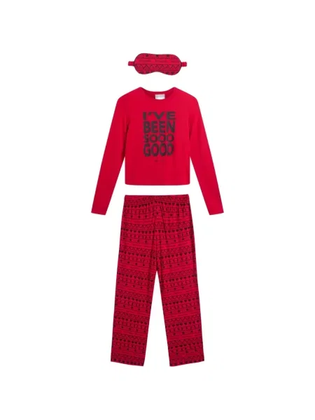 Pijamale Juicy Couture cu imagine roșu