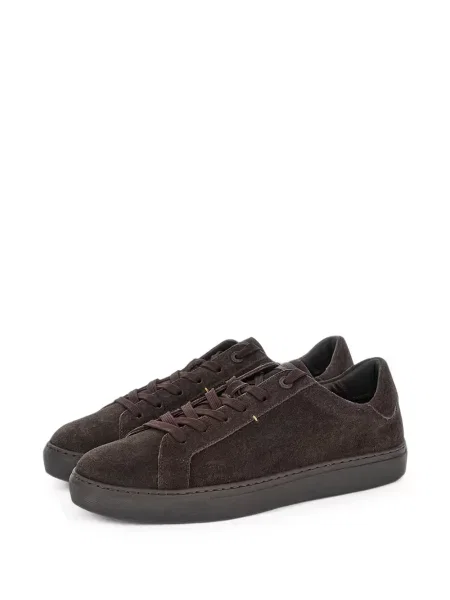 Sneakers Paul & Shark σουέντ καφέ