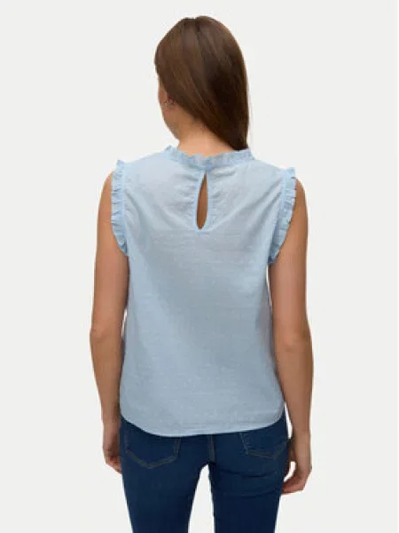VERO MODA Bluza VMTRINE svijetloplava plava
