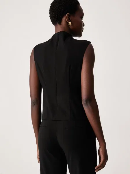 Top Sisley czarny