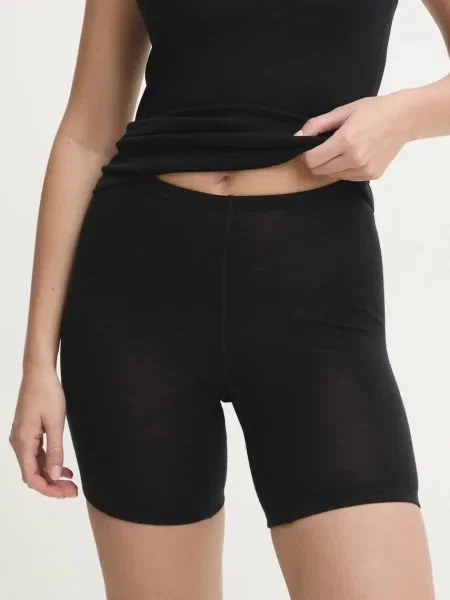 Вълнен къс панталон Chantelle FEMILET черно