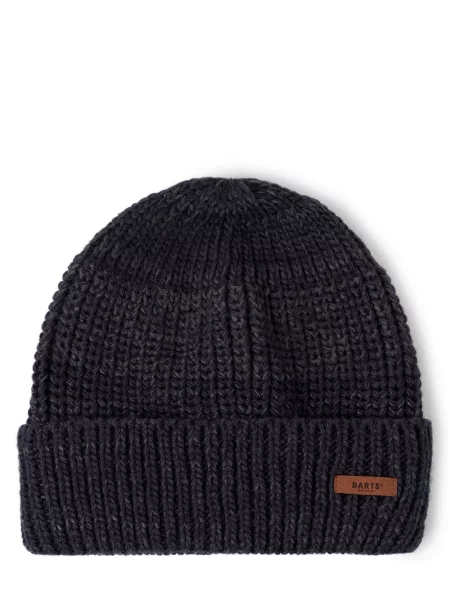 Czapka beanie z detalem z logo Barts granatowa
