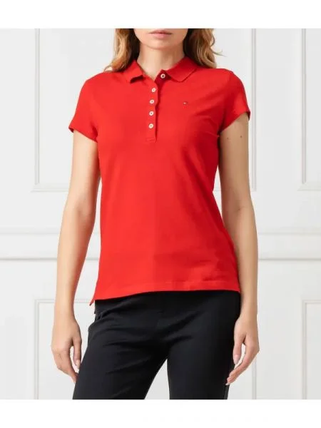 Tommy Hilfiger Polo New Chiara roșu