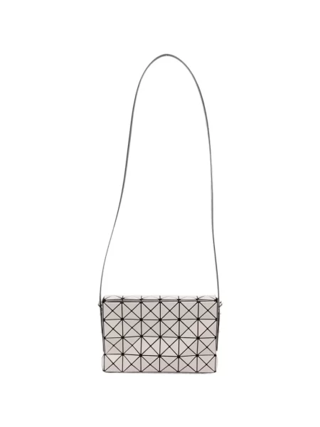 Geantă Bao Bao Issey Miyake cu imprimeu geometric alb