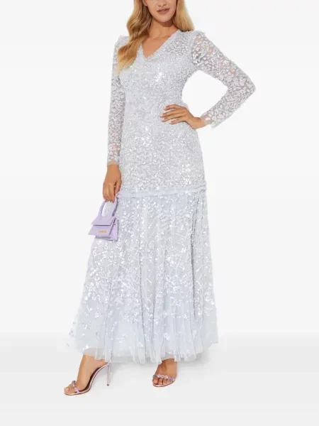 Rochie maxi Needle & Thread de costum albastru