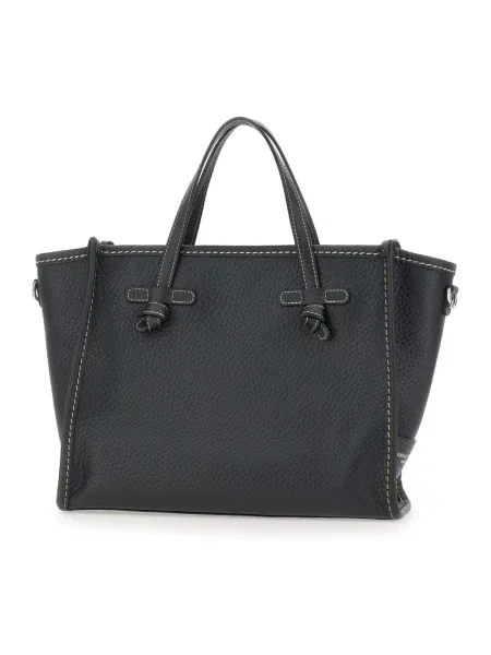 Shopperka Gianni Chiarini skórzana czarna