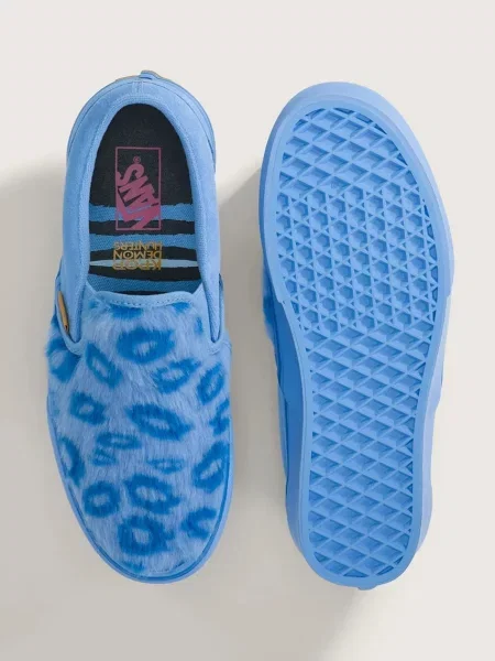 Vans ниски кецове за деца синьо
