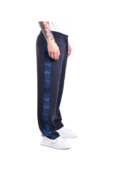 Spodnie dresowe Missoni niebieskie