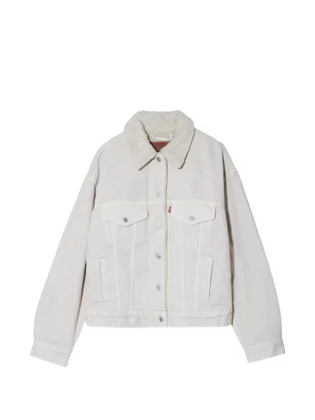 Gulerat geacă de blugi Levi's® evazată albastru