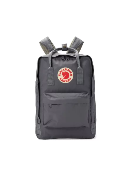 Plecak miejski Fjällräven Kanken Laptop 18 l super grey szary
