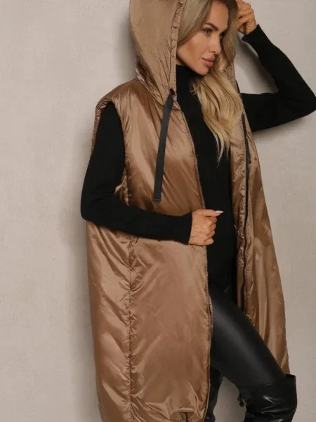 Vestă Nikiala închis bej