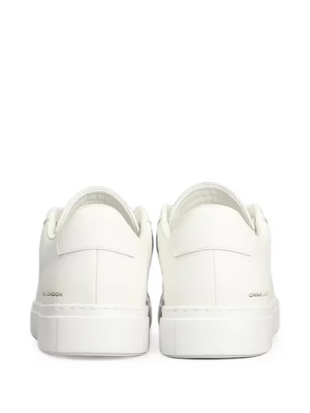 Sneakers Crime London με κορδόνια με δαντέλα λευκό