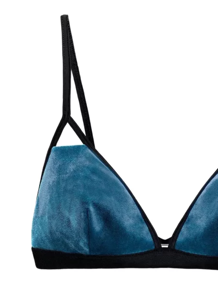 Bársony melltartó Undress Code kék
