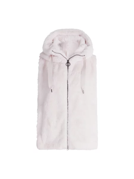 Kamizelka Betty Barclay z kapturem beżowa