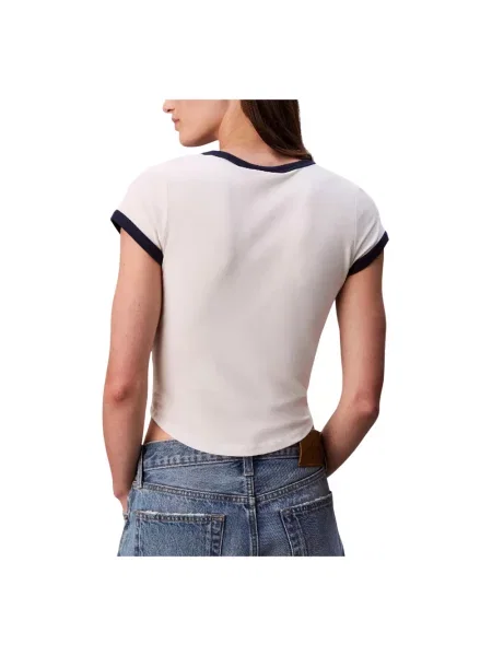 Koszulka Calvin Klein biała