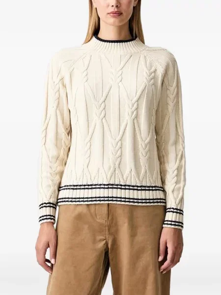 Pulover Helly Hansen cu dungi alb
