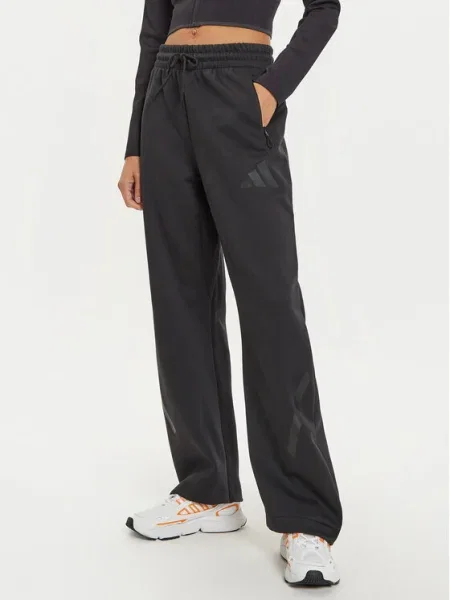 Adidas pantaloni de trening ZNE cu imprimeu negru