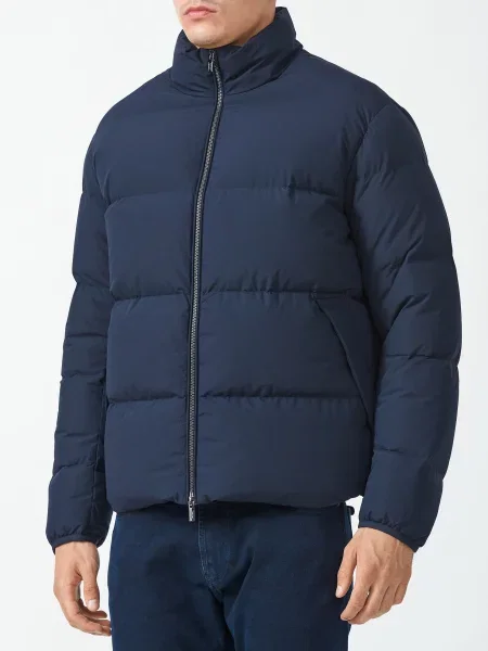 Пуховик Emporio Armani синій