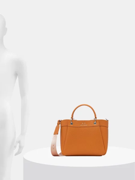 Кожаная сумка Armani Exchange