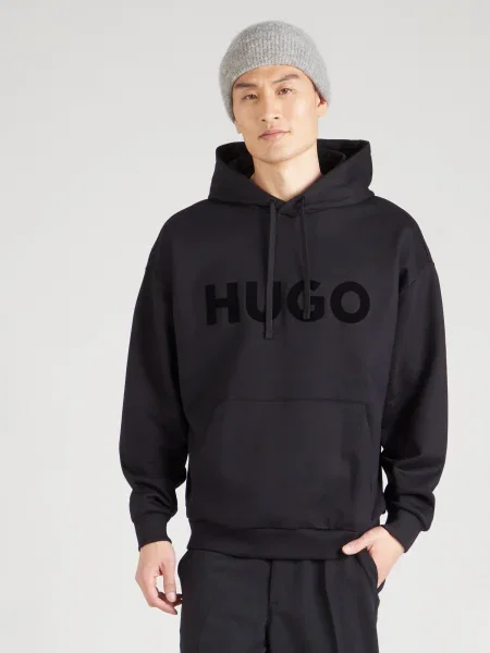 HUGO Pulover negru