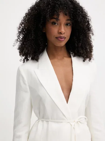 Twinset піджак з льоном