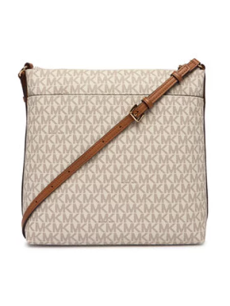 Ročna torba MICHAEL Michael Kors Jet Set Travel Kremna bež