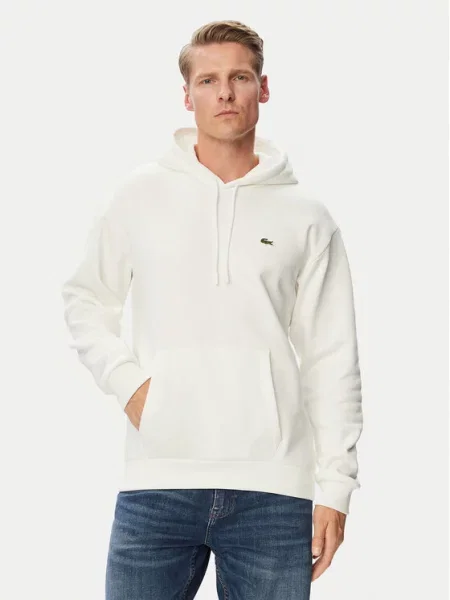 Lacoste Pulóver Krém fehér