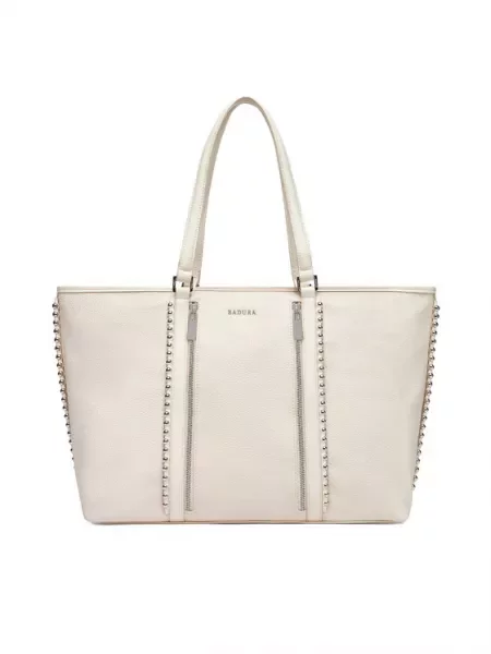 Ročna torba Badura bela