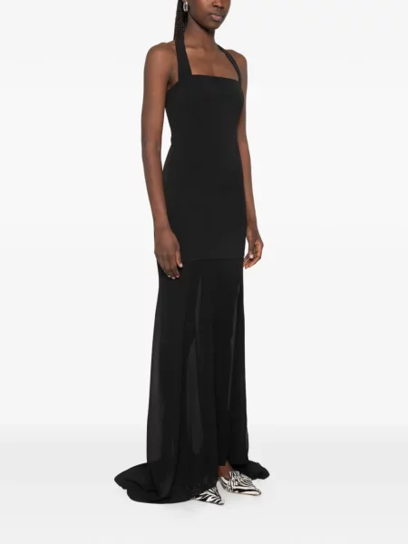 Rochie maxi Patrizia Pepe negru