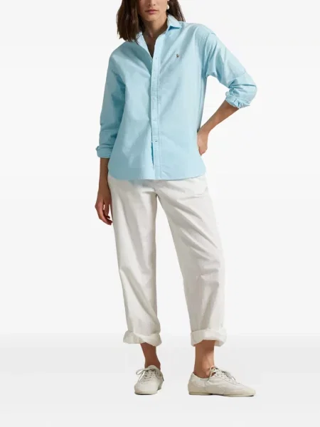 Slip de baie Polo Ralph Lauren alergare cu cordon cu imagine alb