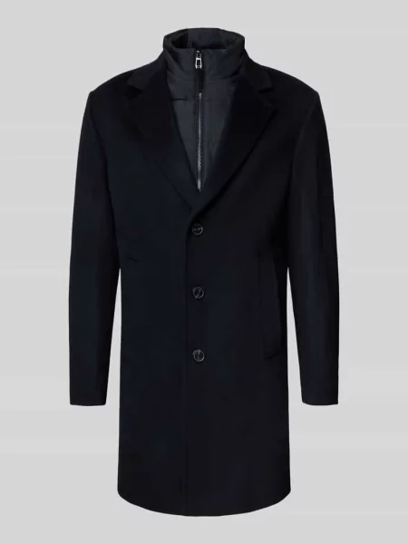 Płaszcz wełniany z efektem dwóch warstw model ‘Morris’ Joop! Collection