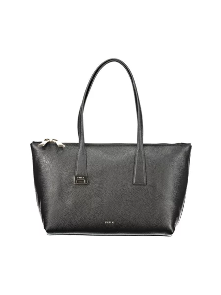 Shopperka Furla skórzana czarna
