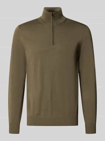 Sweter Joop! Collection oliwkowy