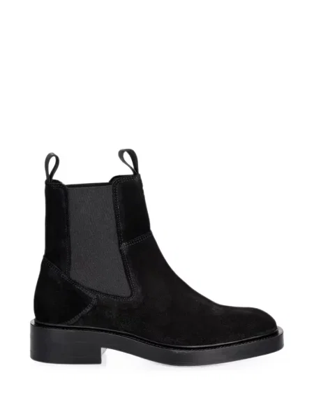 Botine chelsea Gant din piele de căprioară negru