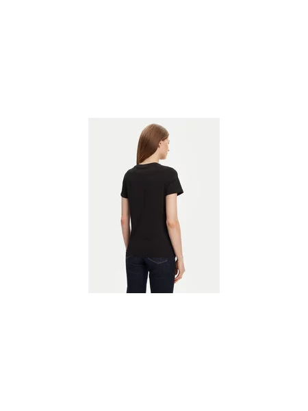 Guess Marškinėliai Regular Fit juoda