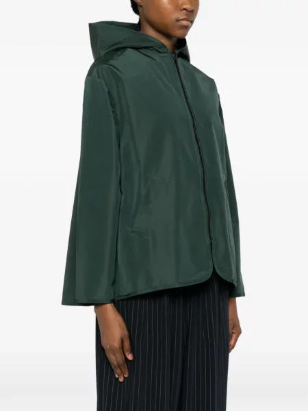 Geacă Cape Concept cu glugă verde