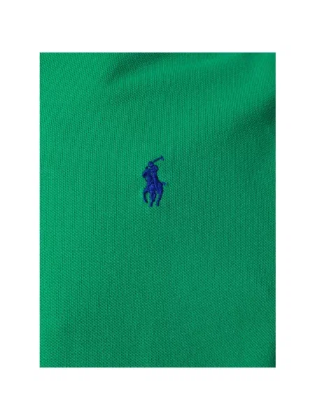 Dzianinowa koszulka polo Polo Ralph Lauren zielona