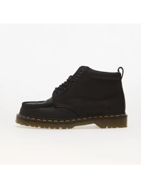 Pantofi Dr. Martens Lowell Chukka Black Crazy Horse 7 negru
