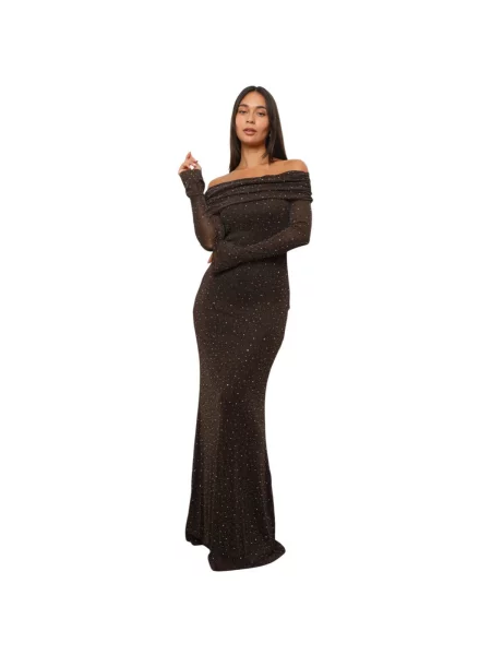 Rochie La Modeuse maro