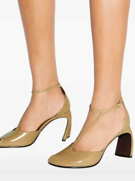 Pantofi cu toc Tory Burch maro