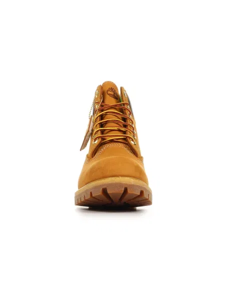 Šněrovací krajkové nepromokavé kozačky Timberland hnědé
