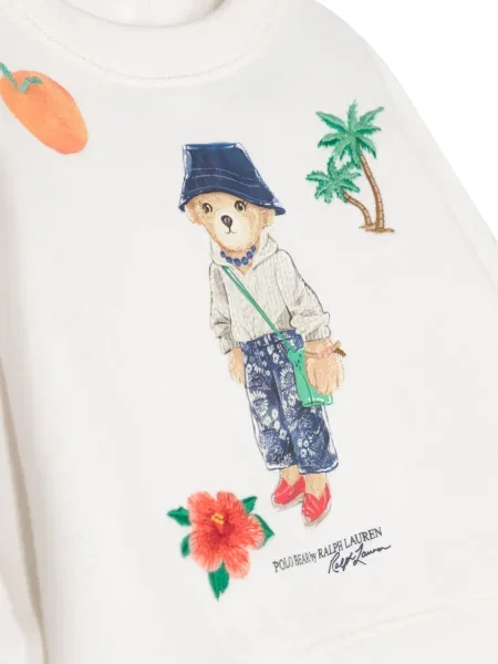 Koszulka polo dziecięca Polo Ralph Lauren biała