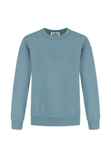 Bluza dziecięca Stone Island niebieska