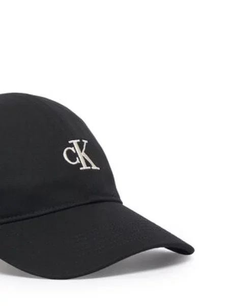 Hímzett baseball sapka Calvin Klein fekete
