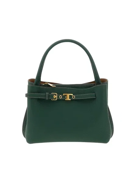 Torebka Tod's skórzana zielona