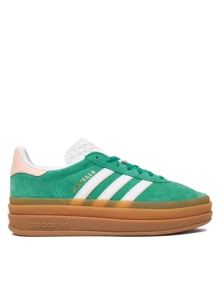 Sneakers adidas Gazelle Bold Verde alb