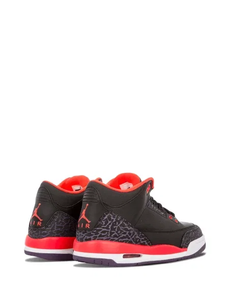 Sneakersy dziecięce Jordan 3 Retro czarne