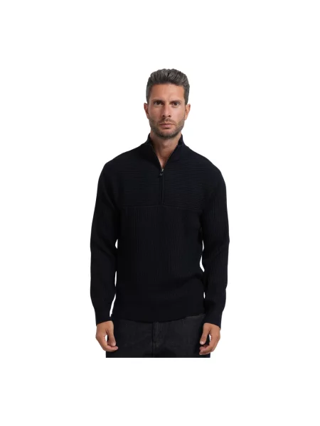 Sweter Armani Exchange granatowy