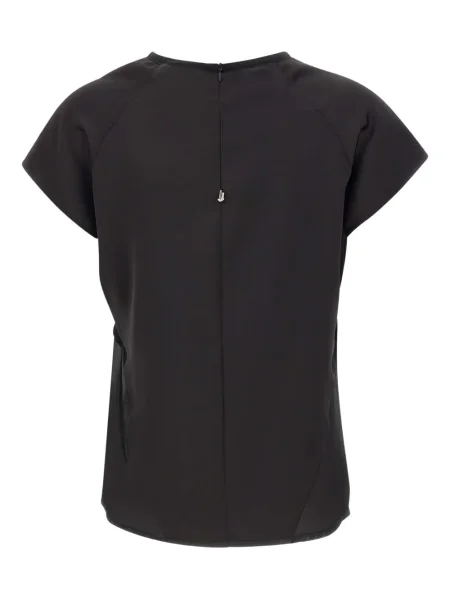 Top Liu Jo din satin scurt negru